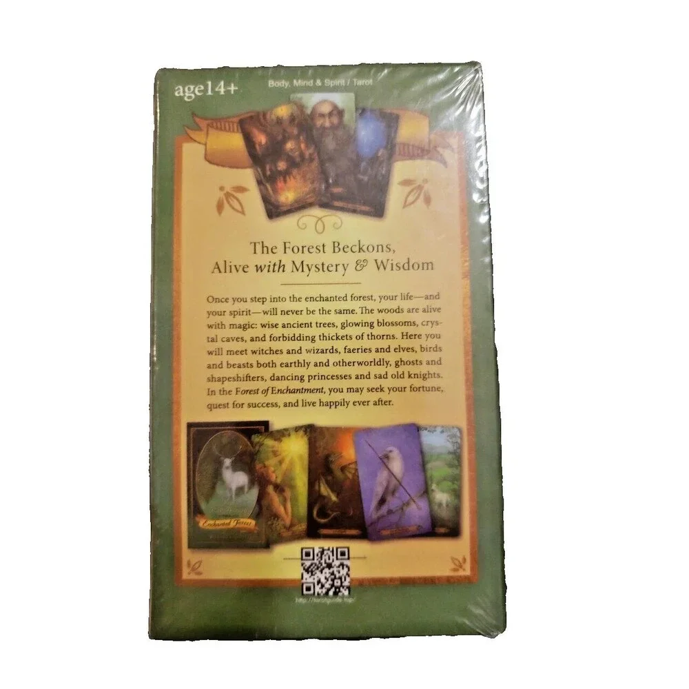 Forest of Enchantment Tarot – A Mystical 78-Card Deck & E-Guidebook, Pocket Ed.
